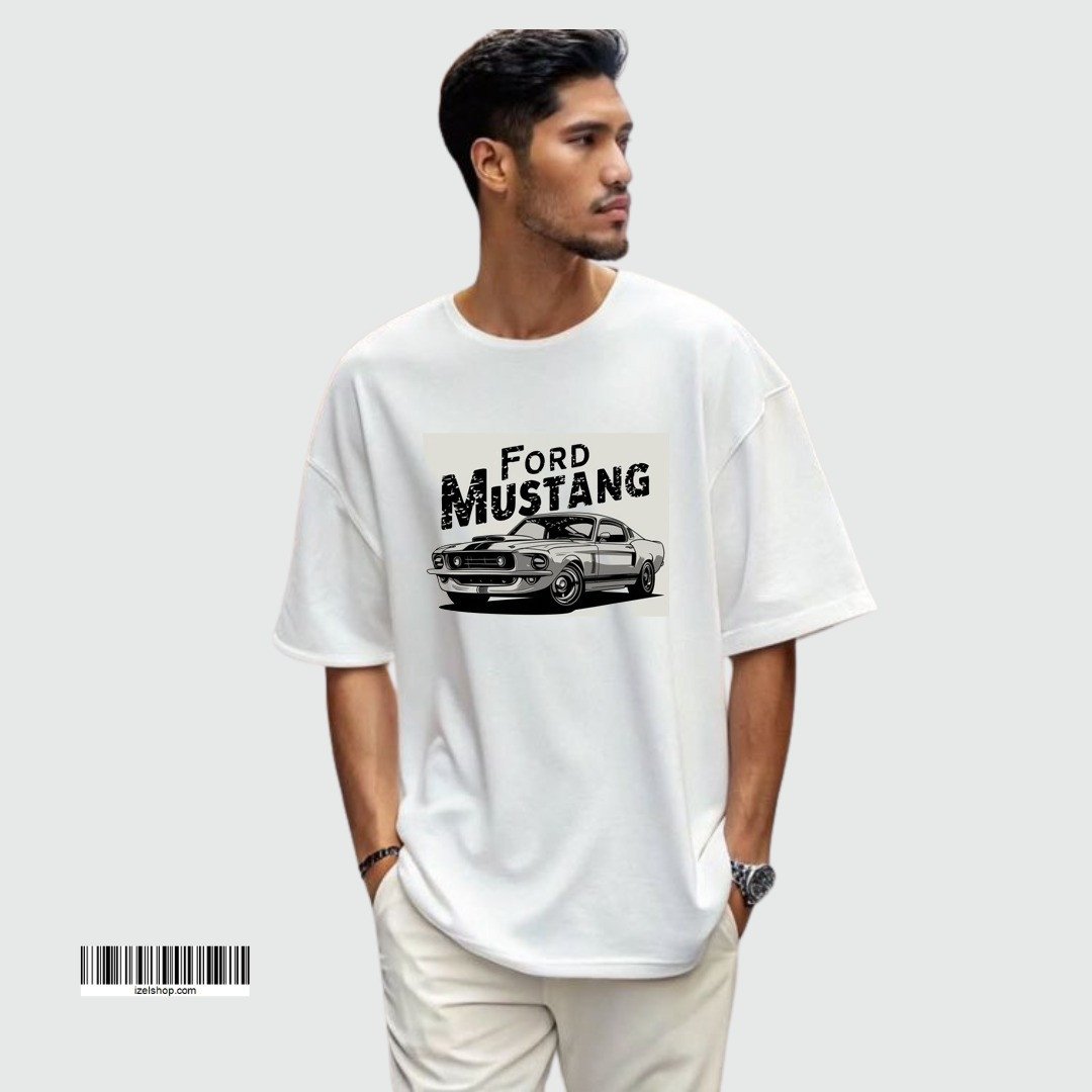 printed drop shoulder t shirt.