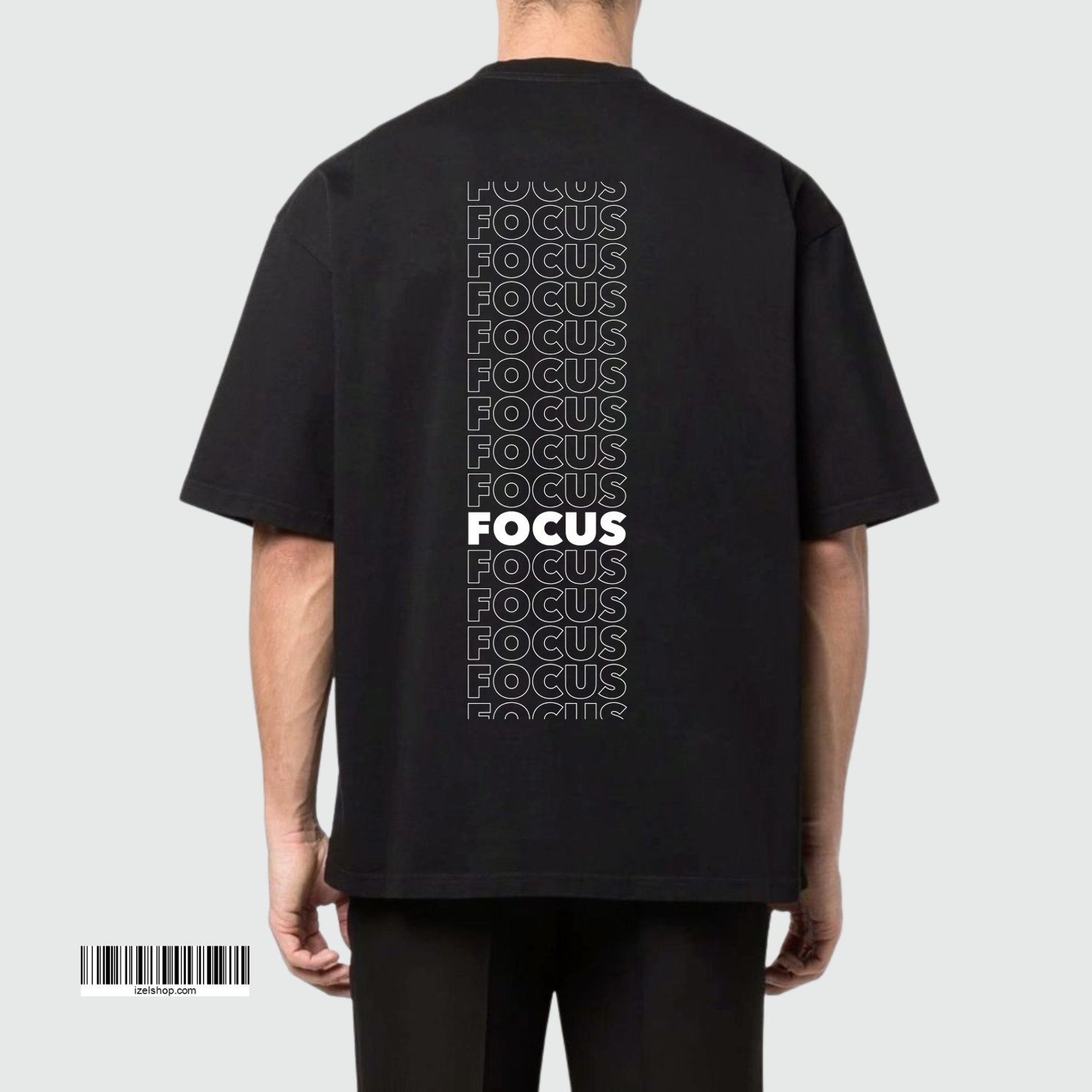 printed drop shoulder t shirt.