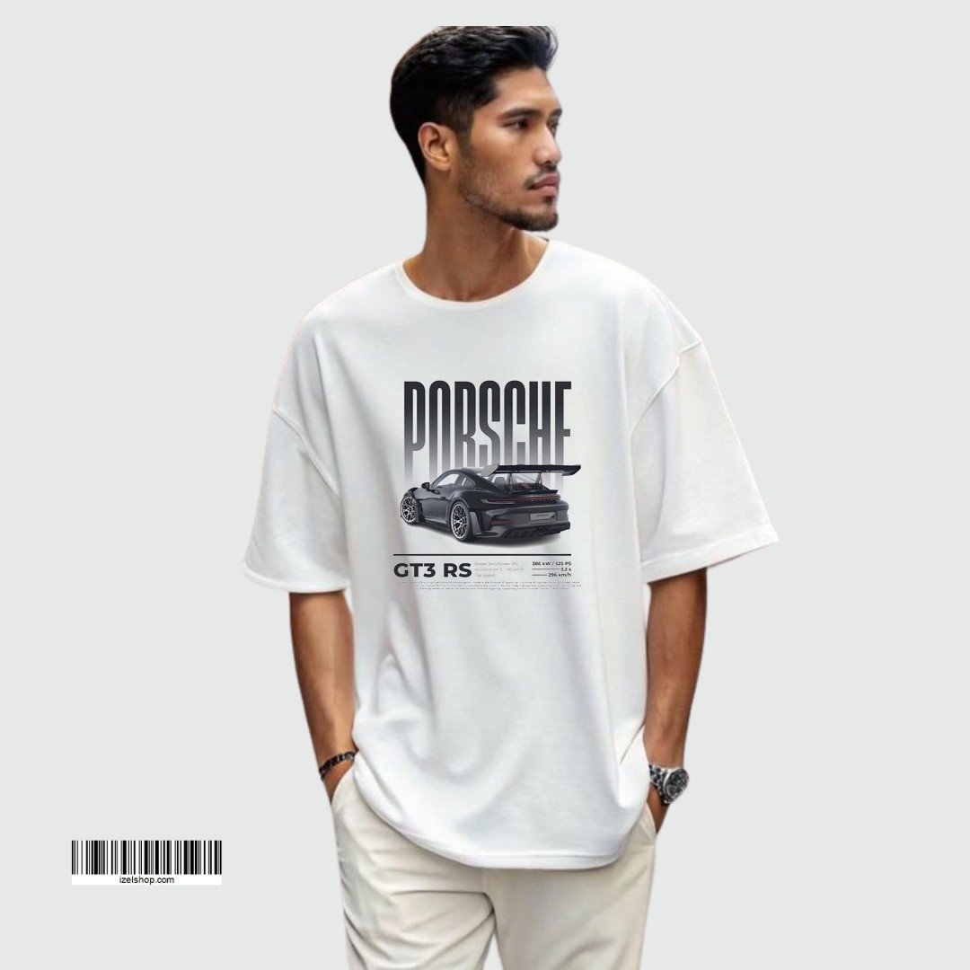 printed drop shoulder t shirt.