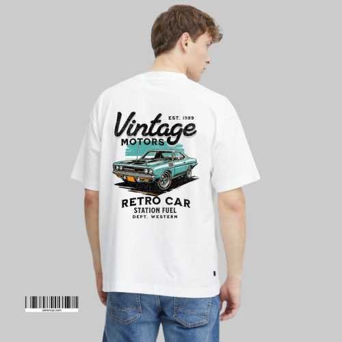 printed drop shoulder t shirt.